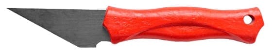 Нож специальный оксидированный с пластиковой рукояткой
